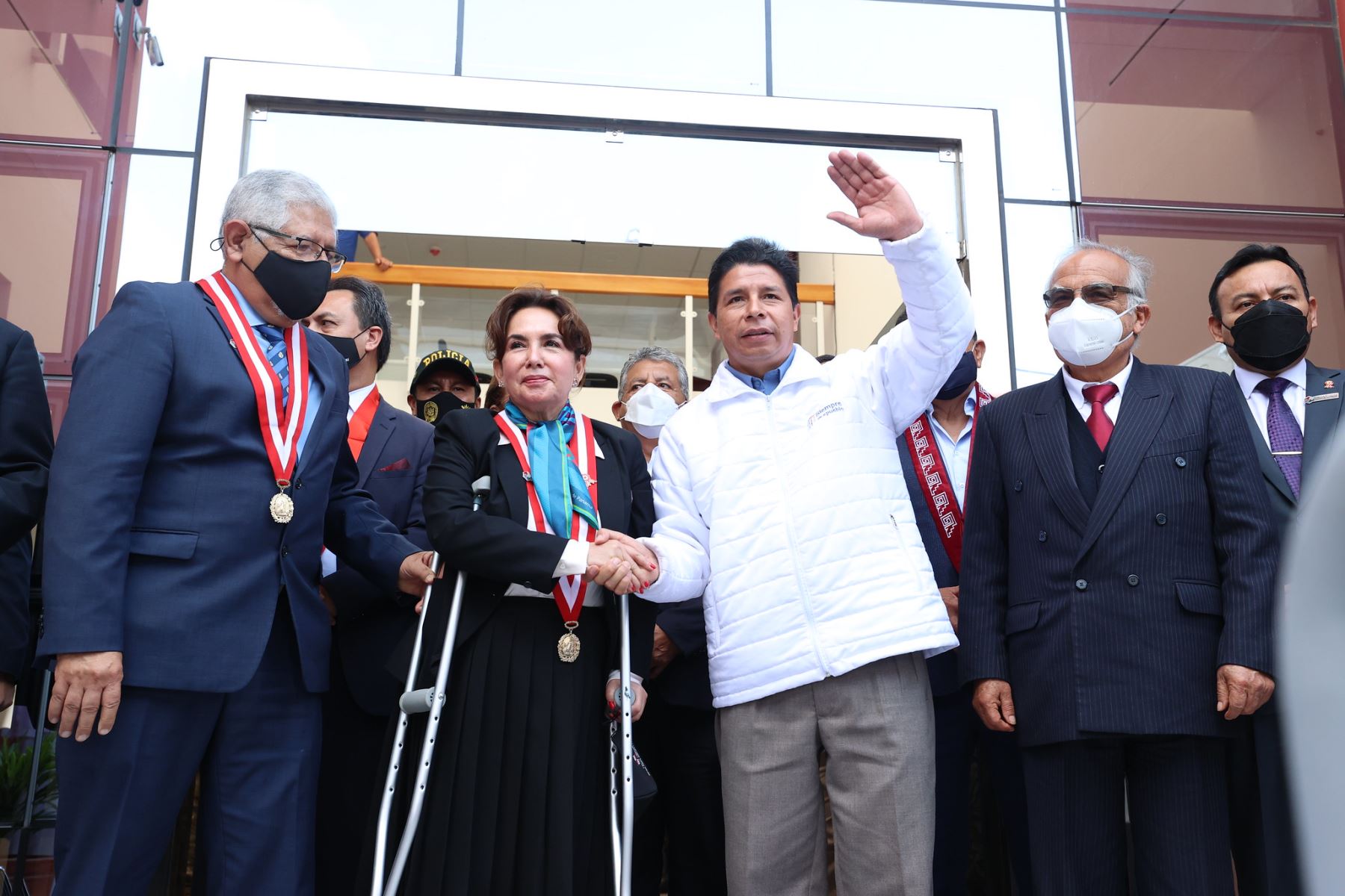 Presidente Pedro Castillo, participa en la inauguración de la Unidad de Flagrancia de Trujillo.
Foto: ANDINA/Prensa Presidencia