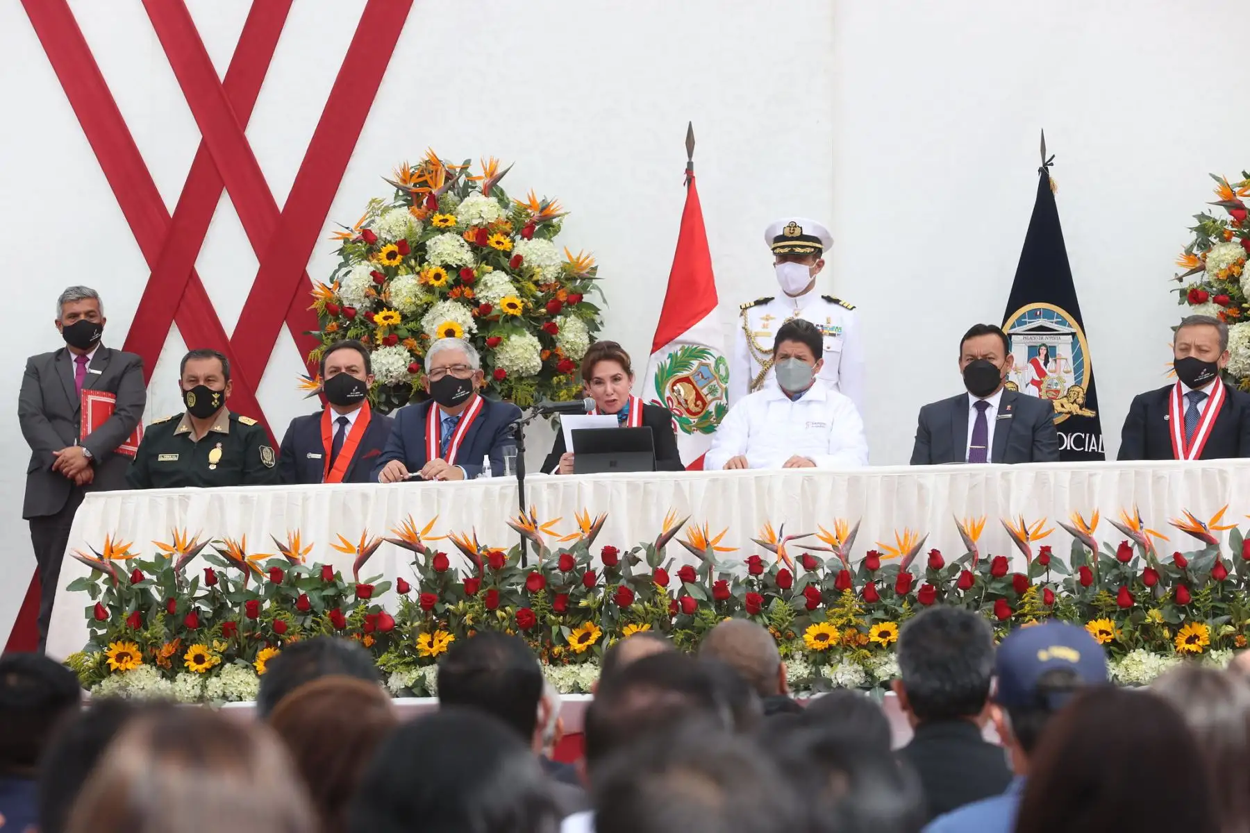 Presidente Pedro Castillo, participa en la inauguración de la Unidad de Flagrancia de Trujillo.
Foto: ANDINA/Prensa Presidencia
