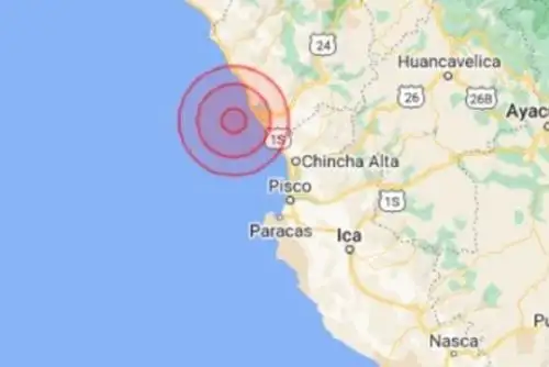 La provincia de Cañete fue sacudida esta tarde por un sismo de magnitud 4.2, con una profundidad de 69 kilómetros, informó el Centro Sismológico Nacional del Instituto Geofísico del Perú.