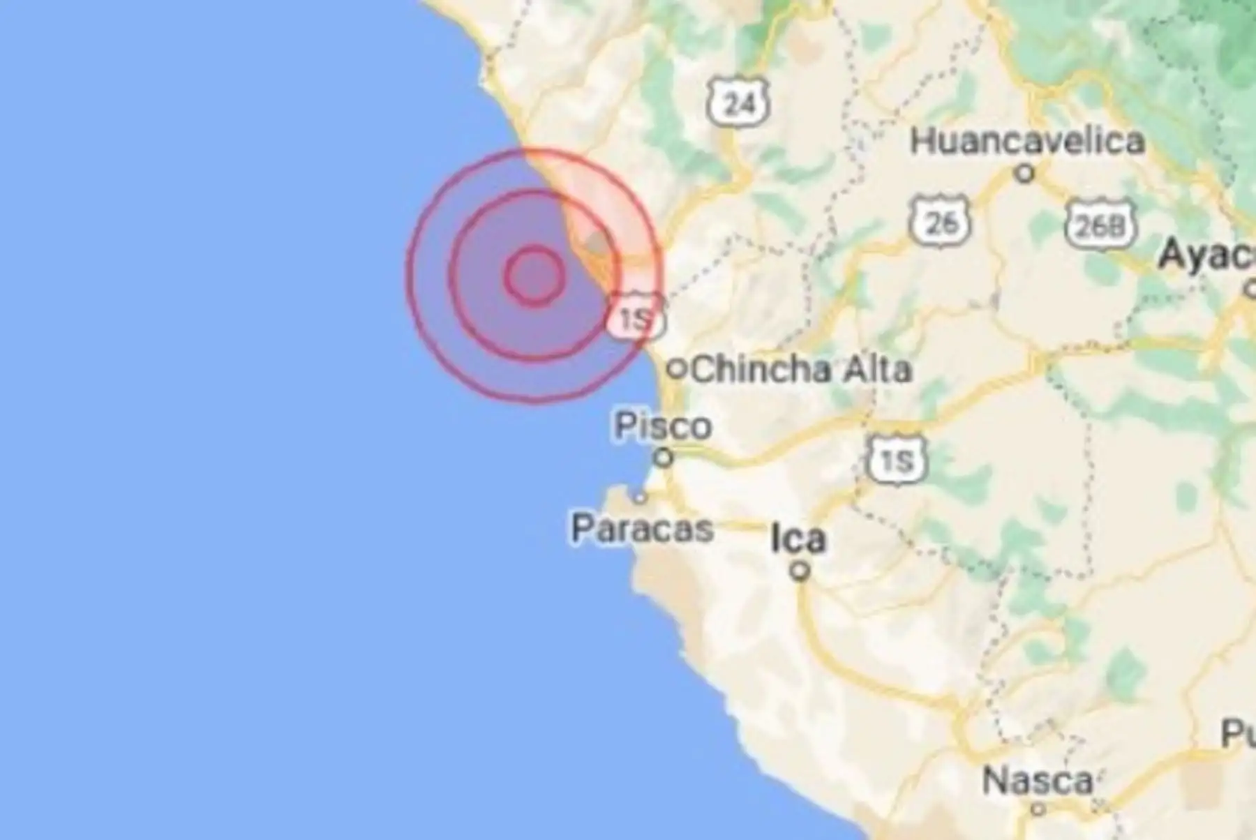La provincia de Cañete fue sacudida esta tarde por un sismo de magnitud 4.2, con una profundidad de 69 kilómetros, informó el Centro Sismológico Nacional del Instituto Geofísico del Perú.
