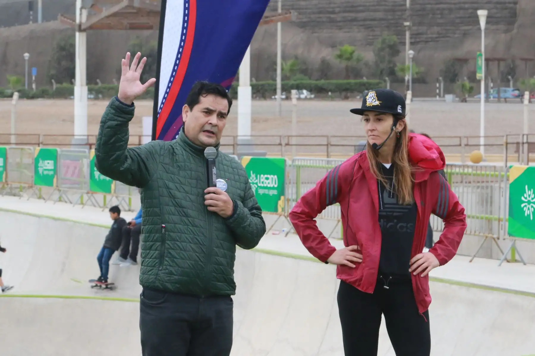 Este evento contará con la presencia del director ejecutivo de Legado, Federico Tong, y de la destacada artista Vania Masías y su elenco, quienes brindarán un espectáculo de cultura urbana, denominado " Pura Calle ".
Foto: ANDINA/ Héctor Vinces
