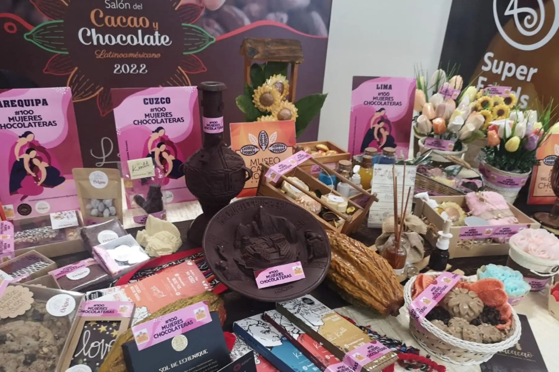 Países de Latinoamérica y Europa participarán en el Salón del Cacao y Chocolate 2022 que se realizará en Lima del 14 al 17 de julio. Foto: Cortesía.