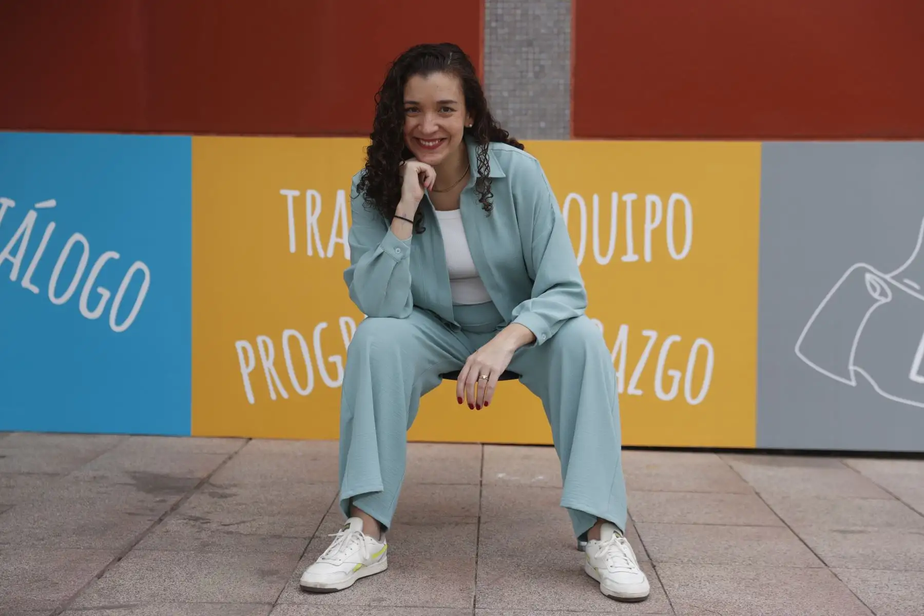 Daniela Campos Burbano fue invitada como expositora al CADE Universitario 2022 ‘Tu progreso es mi progreso’, que se desarrolló del 29 de junio al 1° de julio en Lima. ANDINA/Melina Mejía