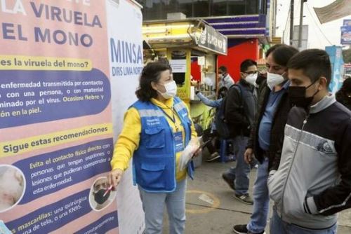 Vecinos de Lima Norte participan de sesiones educativas sobre la viruela del mono