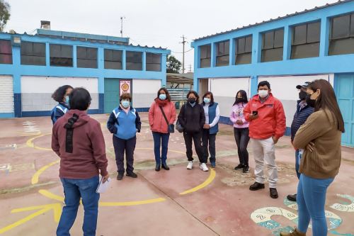 Autoridades supervisaron instituciones educativas de las provincias limeñas de Huaura y Barranca. Foto: ANDINA/Difusión