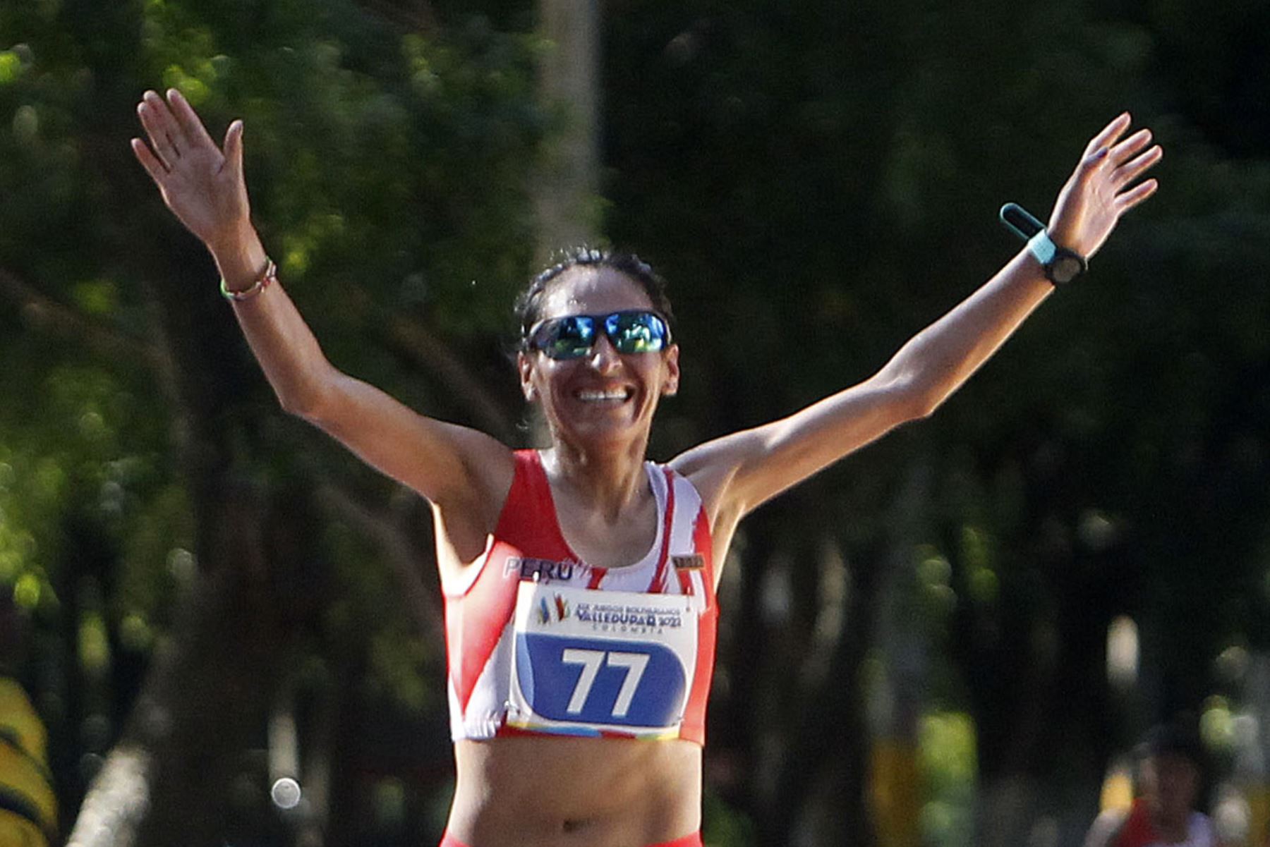 Gladys Tejeda dedicó su medalla de oro de los Juegos Bolivarianos a su madre