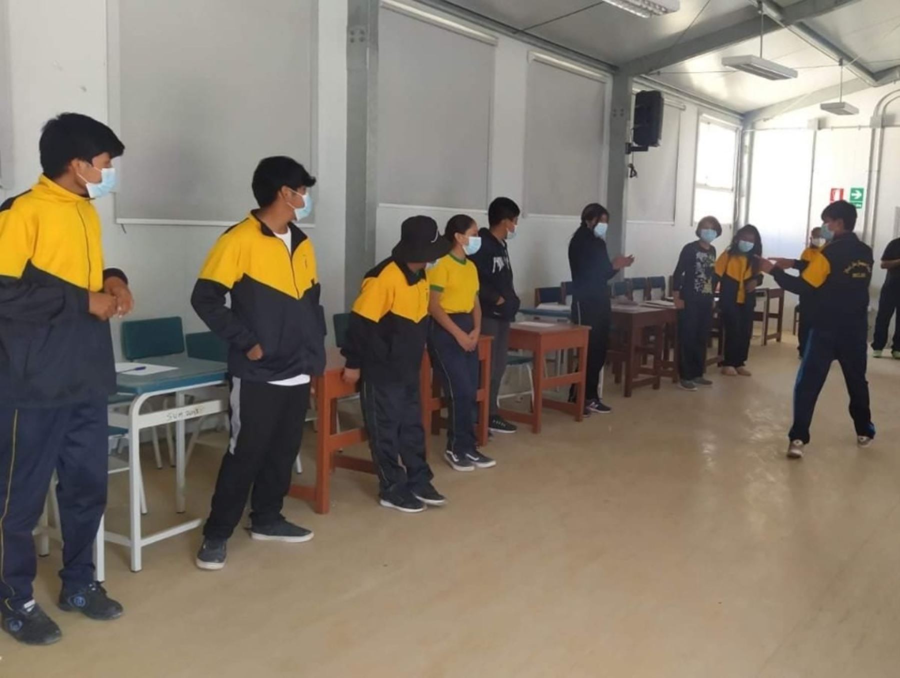 Ante el incremento de casos de violencia en colegios de Tacna, la Dirección Regional de Educación organiza talleres para prevenir estos hechos. ANDINA/Difusión