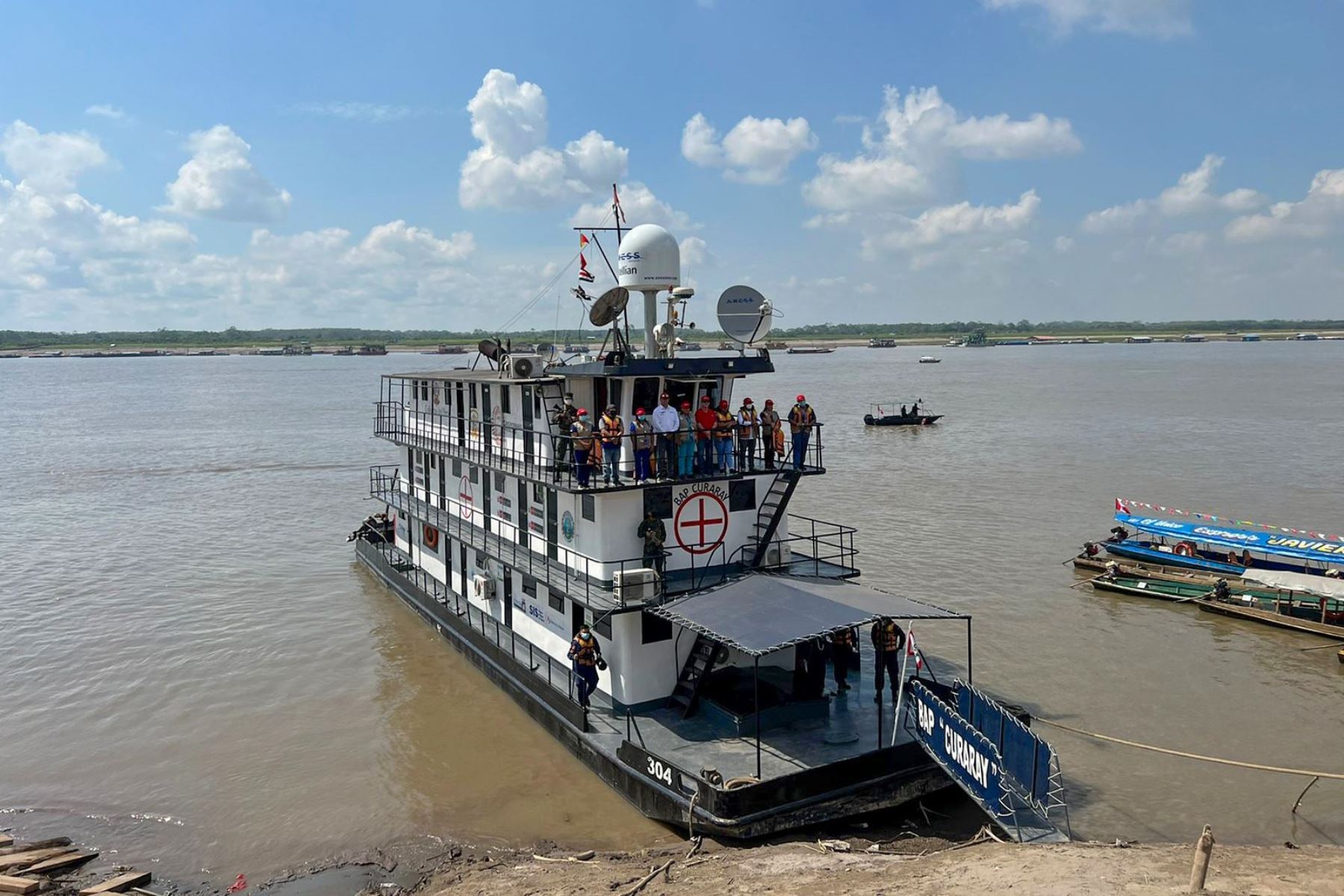 En esta nueva intervención itinerante, se prevé que más de 17,000 personas asentadas en la cuenca de los ríos de Loreto y Ucayali recibirán servicios del Estado. Foto: Programa PAIS