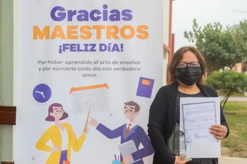 Homenaje a docentes por el Día del Maestro, en el Callao: Foto: difusión.