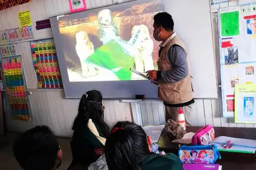 La Zona Arqueológica Caral hace extensivo su saludo a todos los docentes del Perú. Foto: ZAC