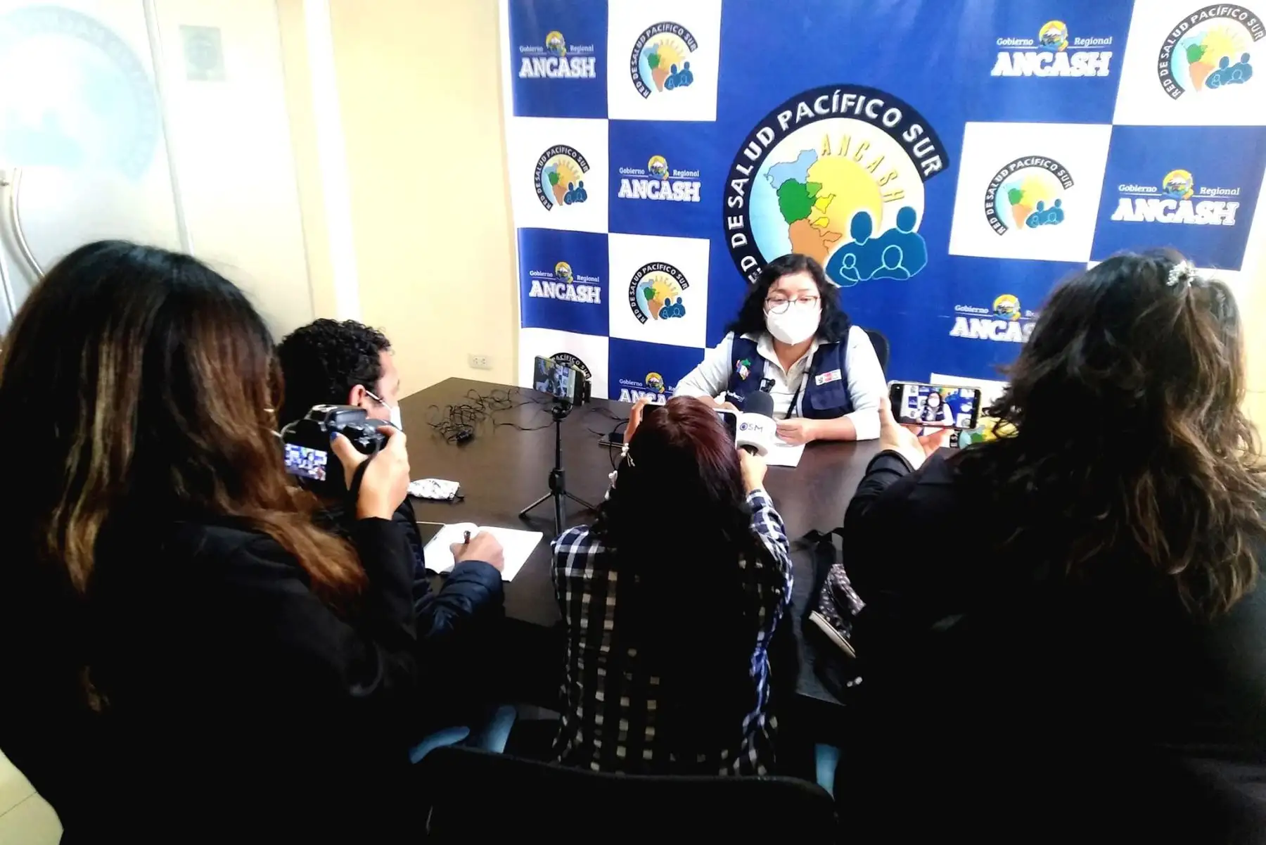 Jefa de Epidemiología de la Red de Salud Pacífico Sur (Áncash), Karina Vargas Quispe.