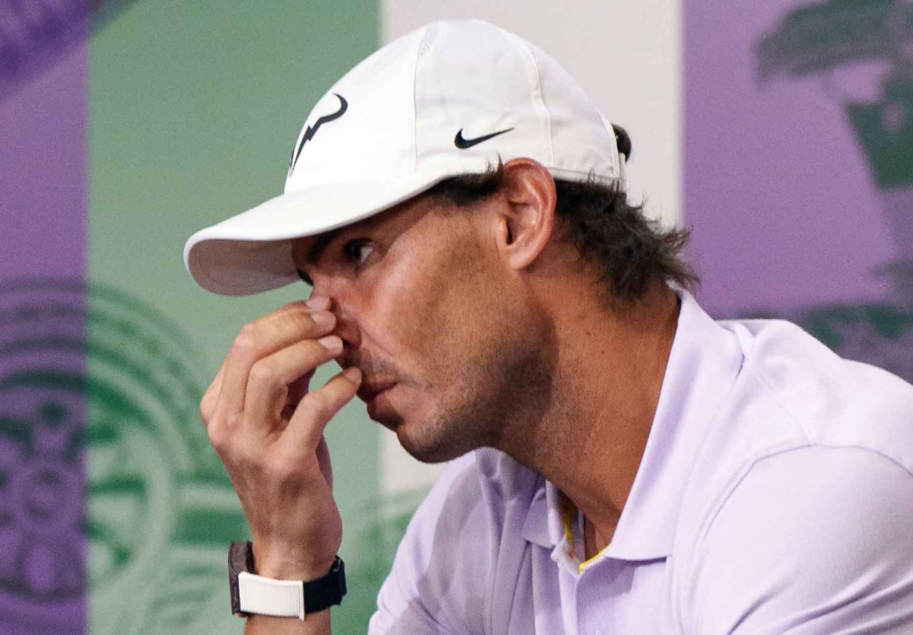 Rafael Nadal no jugará la semifinal de Wimbledon por lesión