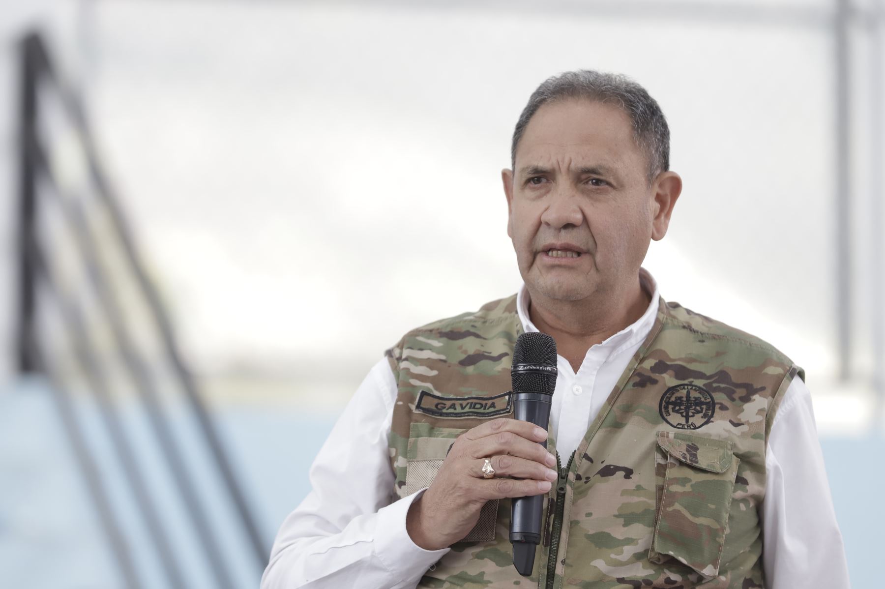 José Luis Gavidia, ministro de Defensa. ANDINA/Difusión