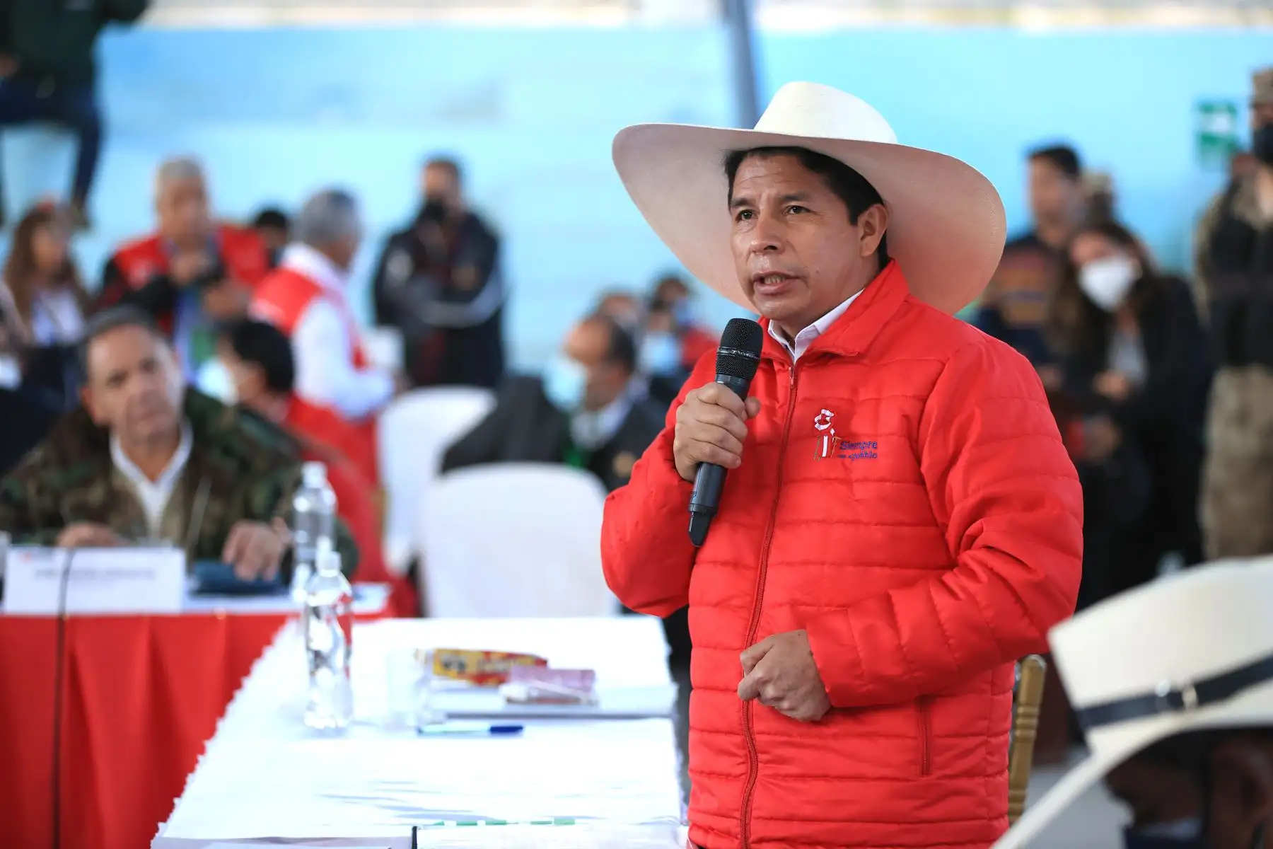 El presidente de la República, Pedro Castillo, lideró XIX Consejo de Ministros Descentralizado en la ciudad de Celendín, Cajamarca.
Foto: ANDINA/Presidencia Perú