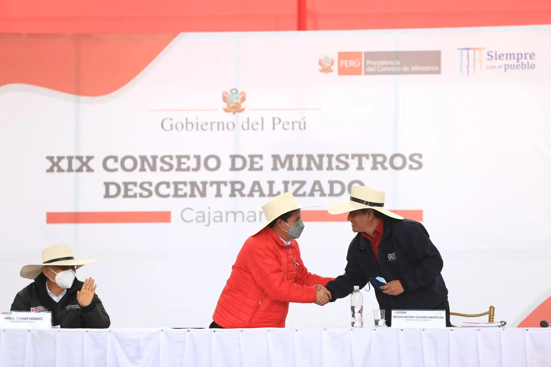 El presidente de la República, Pedro Castillo, lideró XIX Consejo de Ministros Descentralizado en la ciudad de Celendín, Cajamarca.
Foto: ANDINA/Presidencia Perú