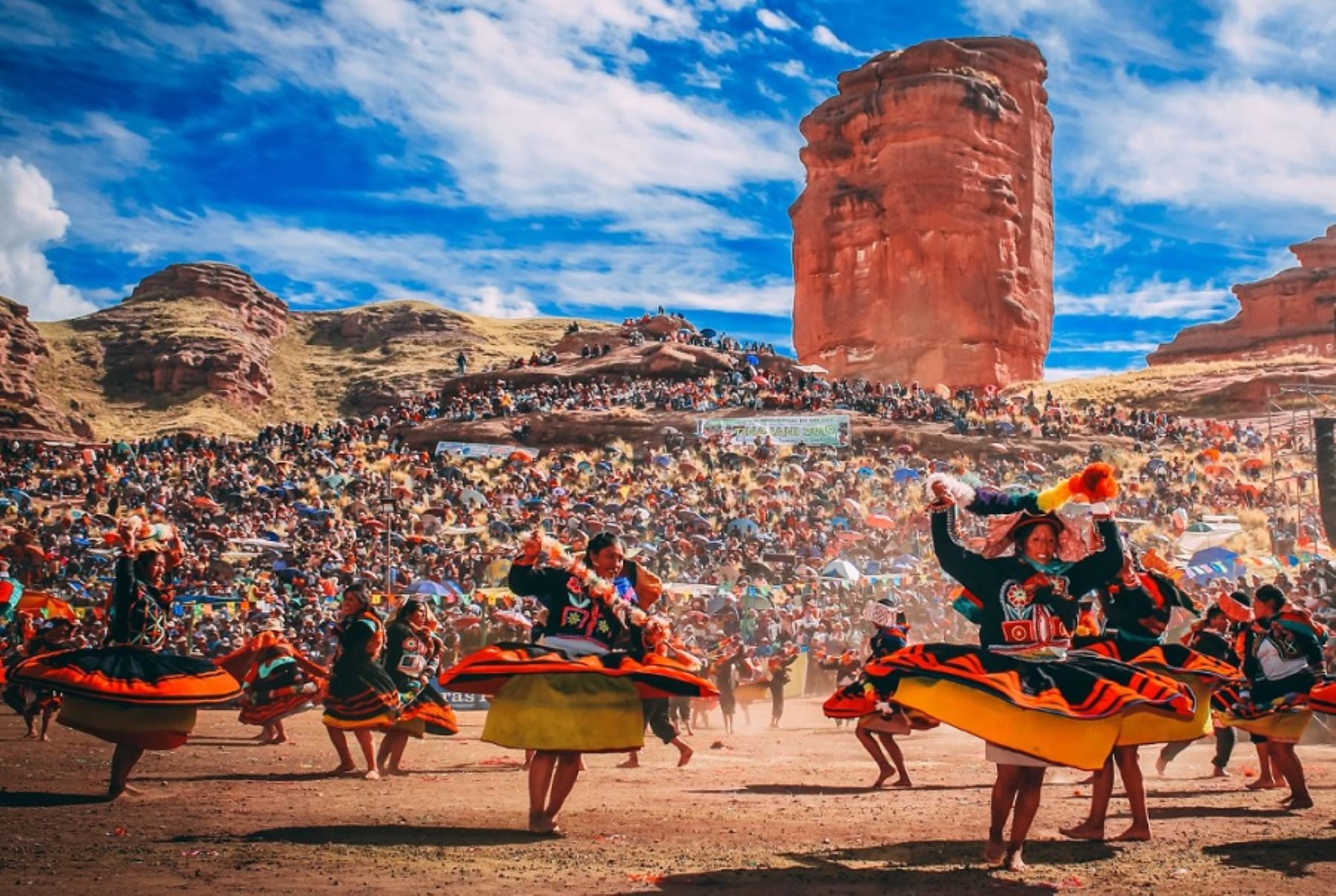 Festival Tinajani 2022 en el distrito de Ayaviri, provincia de Melgar, departamento de Puno. Foto: Junior Studios/Facebook