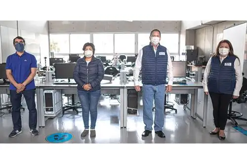 Ventilador mecánico cuenta con tres funciones y será destinado a hospitales. En abril de 2022 obtuvo una patente de Indecopi. Foto: UTEC