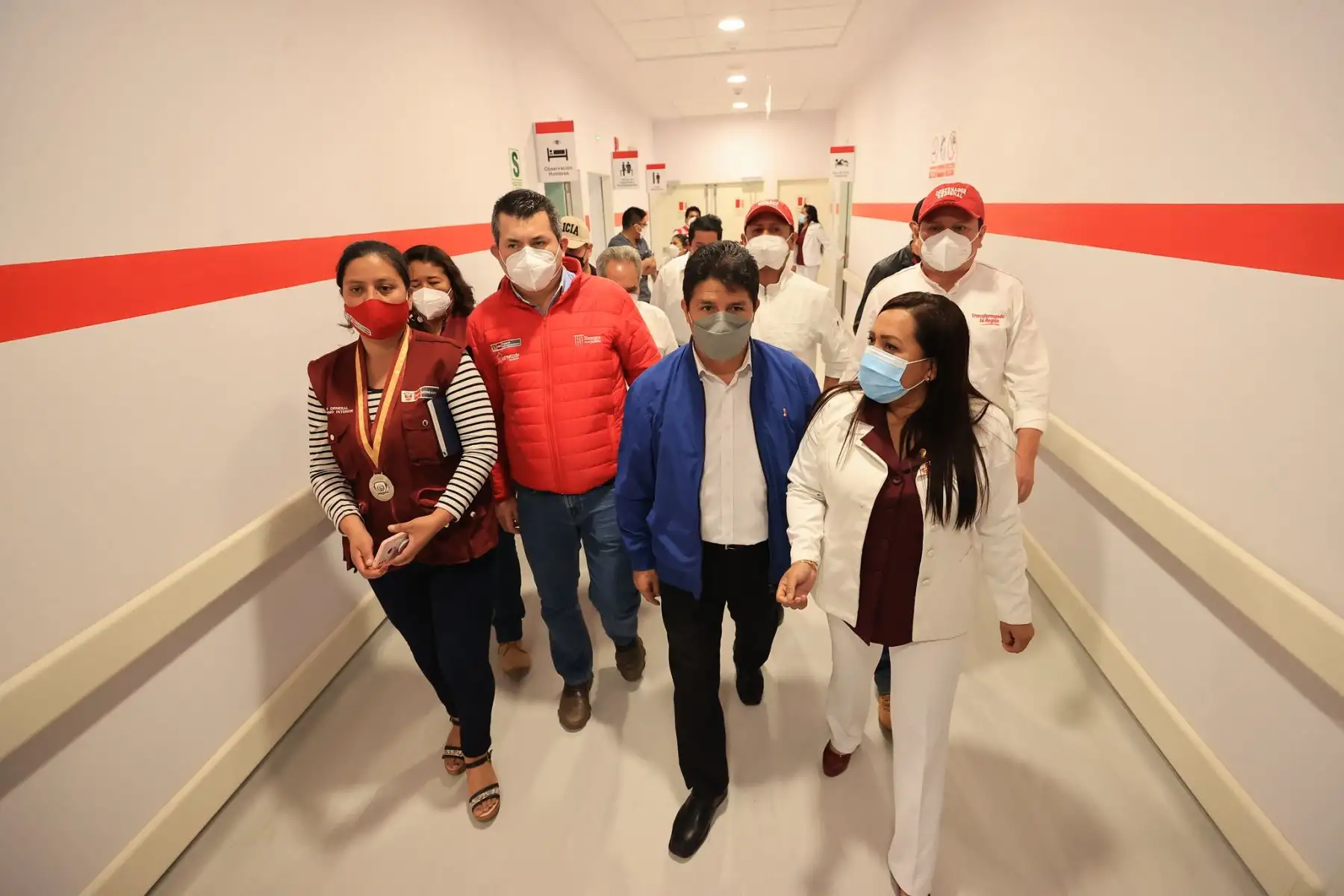 Presidente Pedro Castillo inaugura obras de reconstrucción del centro de salud Limón de Porcuya I- 3 en Piura.
Foto: ANDINA/Prensa Presidencia