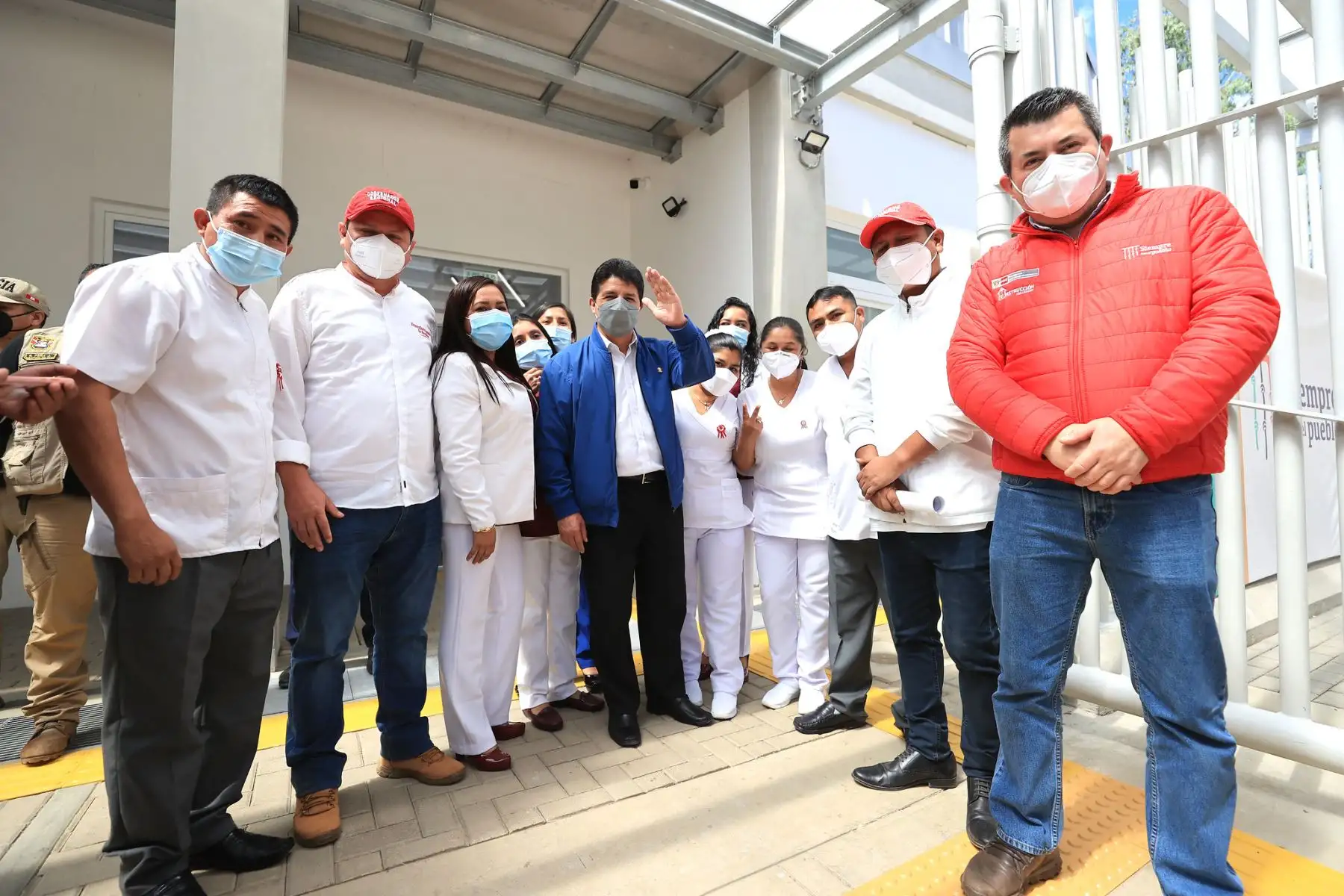 Presidente Pedro Castillo inaugura obras de reconstrucción del centro de salud Limón de Porcuya I- 3 en Piura.
Foto: ANDINA/Prensa Presidencia