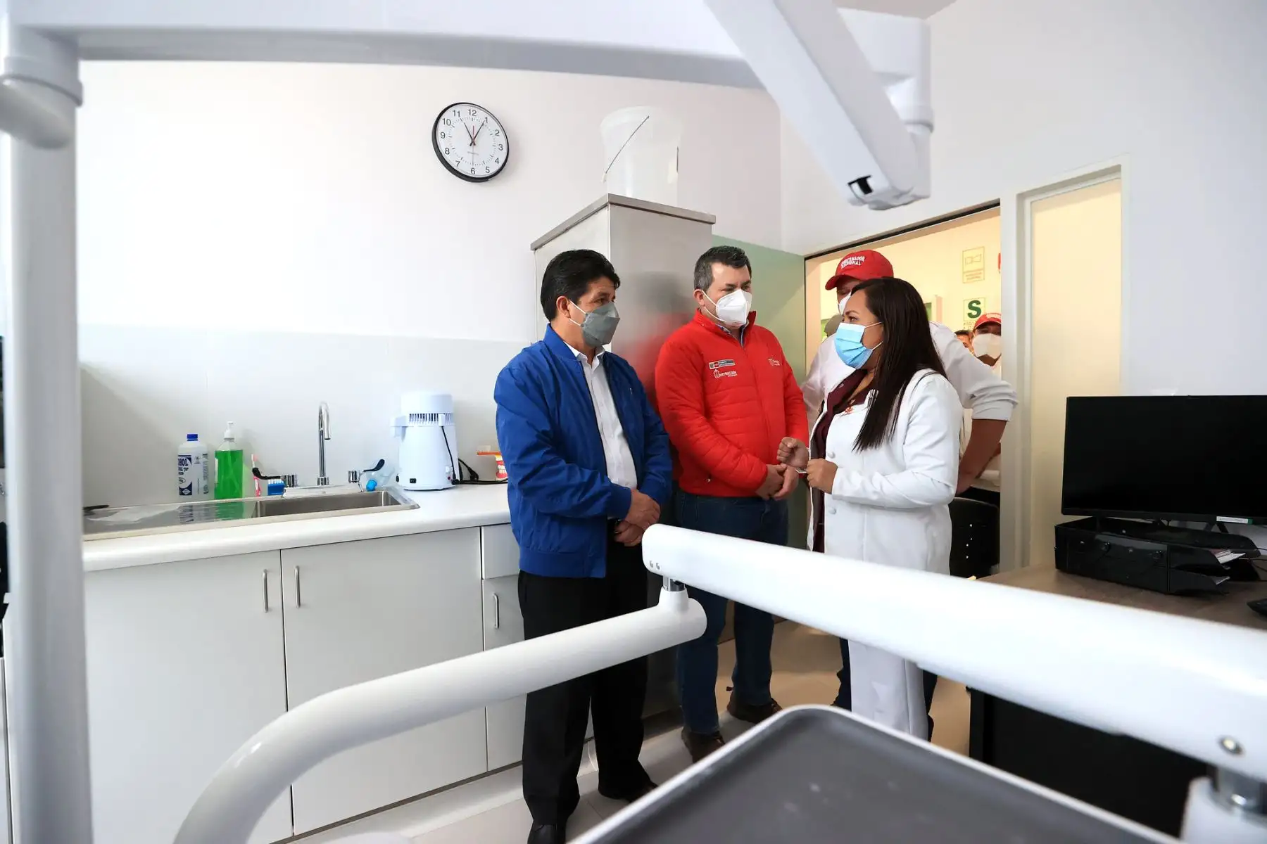 Presidente Pedro Castillo inaugura obras de reconstrucción del centro de salud Limón de Porcuya I- 3 en Piura.
Foto: ANDINA/Prensa Presidencia