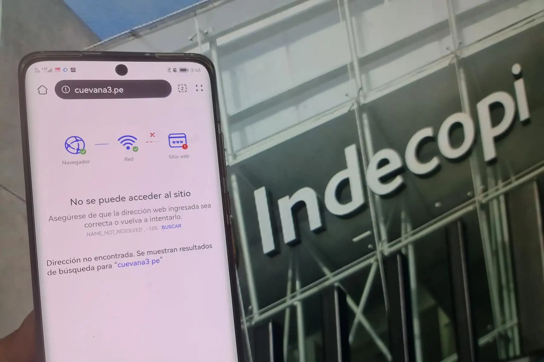 En estos sitios web "se vendrían explotando obras y producciones protegidas por la Ley de derecho de autor".