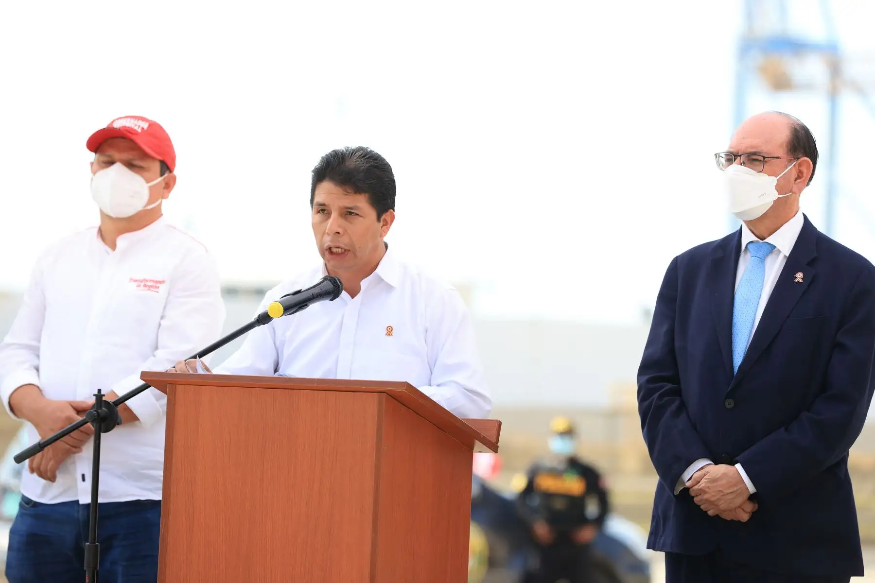Presidente Pedro Castillo inaugura Unidad de Control Conjunto ( UCC) del puerto de Paita en Piura.
Foto: ANDINA/Prensa Presidencia