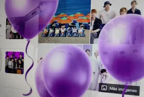 Al buscar BTS en Google, los usuarios podrán observar una animación con corazones morados por el aniversario de ARMY.