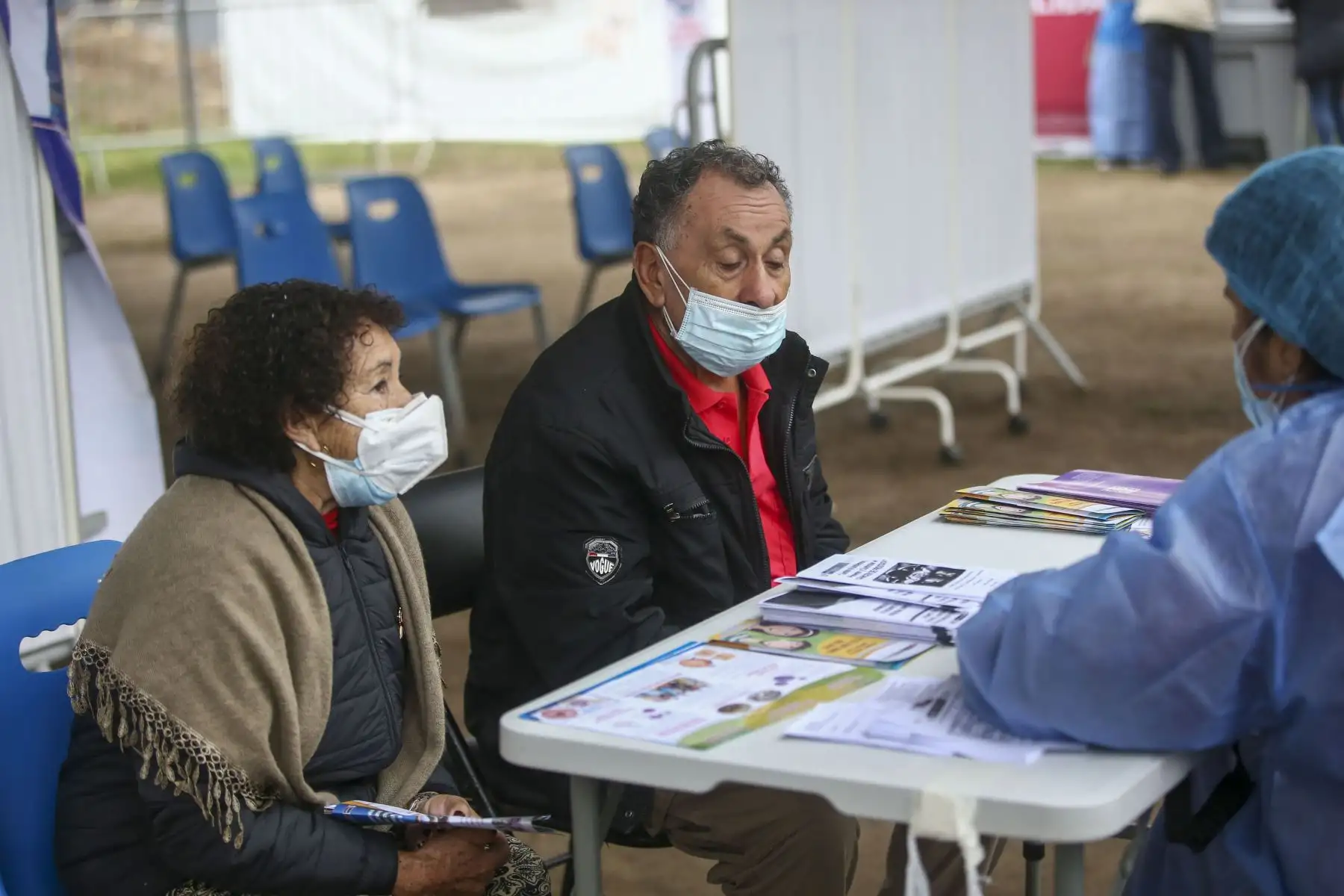 Ministerio de Salud realiza campaña de vacunación contra la influenza y el covid-19 en el Instituto Peruano del Deporte de San Juan de Miraflores.
Foto: ANDINA/Carla Patiño Ramírez