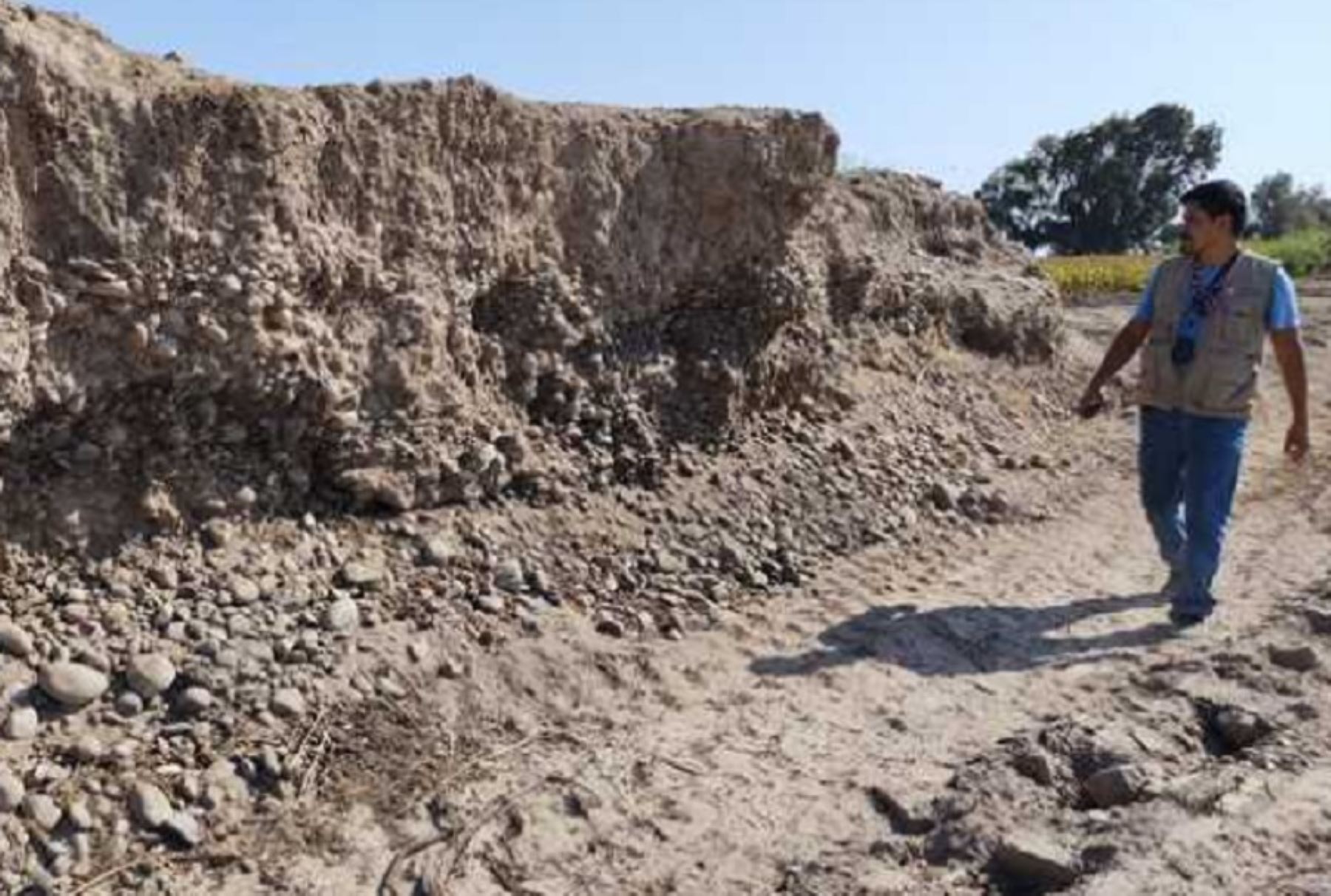 El sitio arqueológico La Venturosa, se encuentra expuesto a posibles afectaciones por parte de agentes antrópicos, que no cuentan con los permisos correspondientes emitidos por el Ministerio de Cultura.