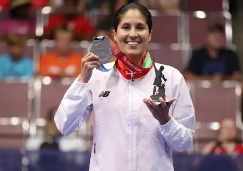 Alexandra Grande se hizo de la medalla de plata en los Juegos Mundiales 2022