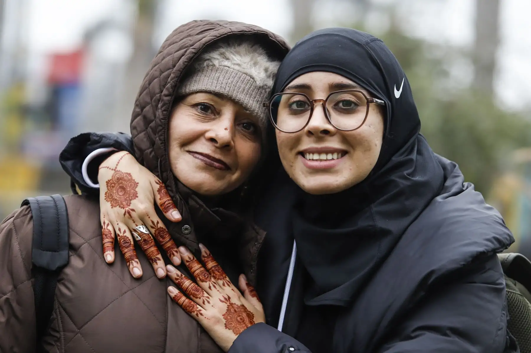 Integrantes de la Asociación Islam Perú celebraron esta tarde la festividad Eid al Adha, en el Parque de los Anillos, en Ate. Foto: ANDINA/Renato Pajuelo