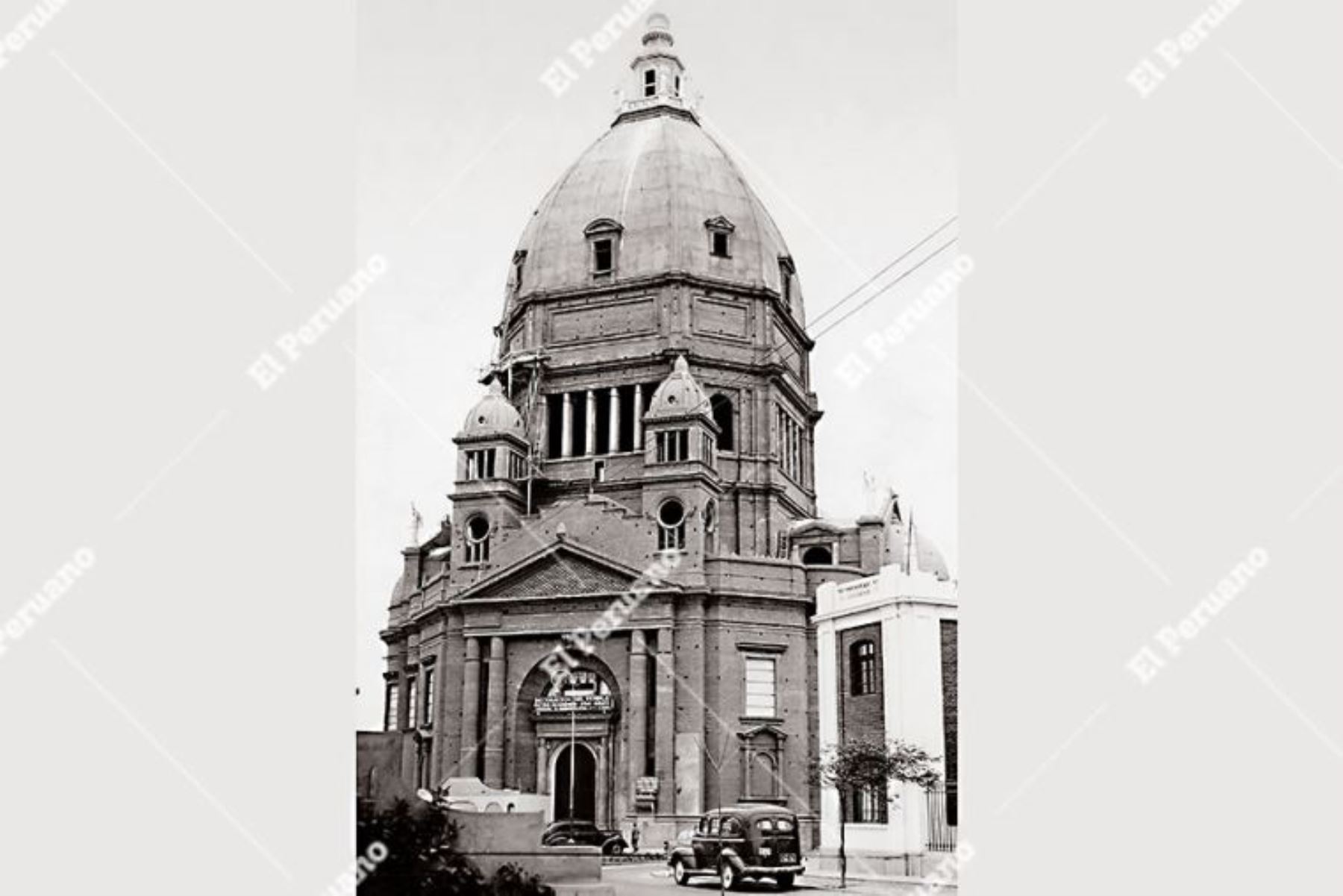 La iglesia de la cúpula Inmaculado Corazón de María, en el distrito de Magdalena del Mar. Foto: ANDINA/archivo.
