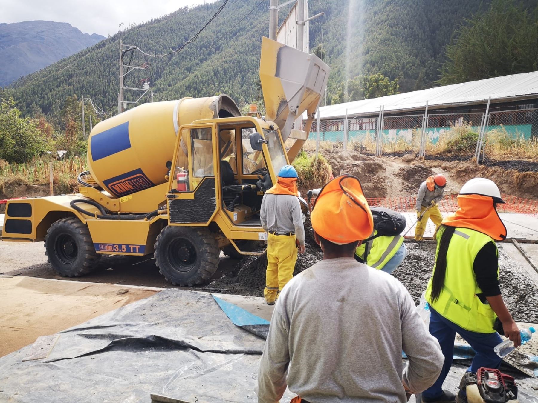 Ministerio de Vivienda financia con cerca de S/ 4.5 millones proyecto de pistas y veredas en distrito de Huayana, ubicado en la provincia de Andahuaylas, región Apurímac. ANDINA/Difusión
