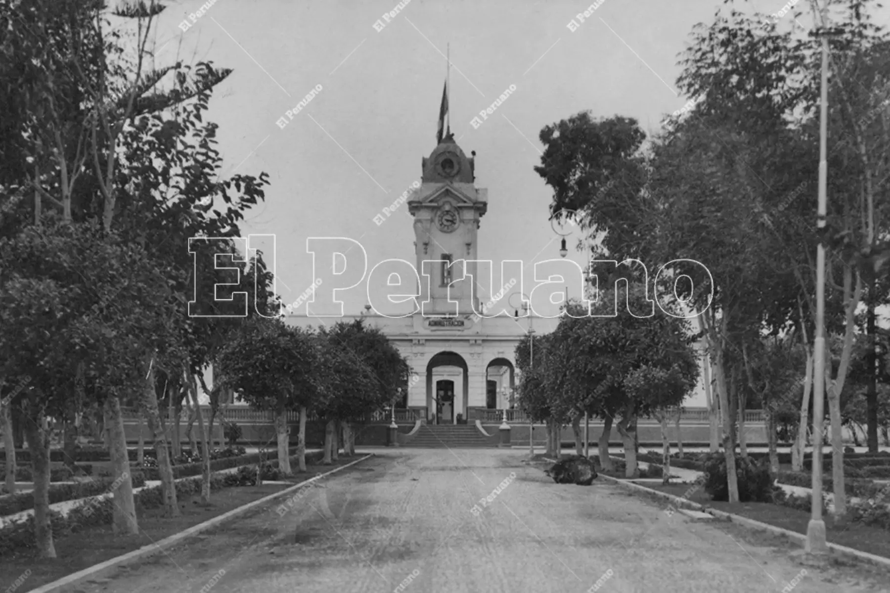 Lima - 1947 / Vista del asilo "VÍctor Larco Herrera" , que cumple una misión en la asistencia social en Magdalena del Mar.  Foto: Archivo Histórico de El Peruano