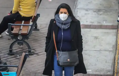 San Borja registró altos niveles de contaminación del aire. Foto:  ANDINA/Andrés Valle.