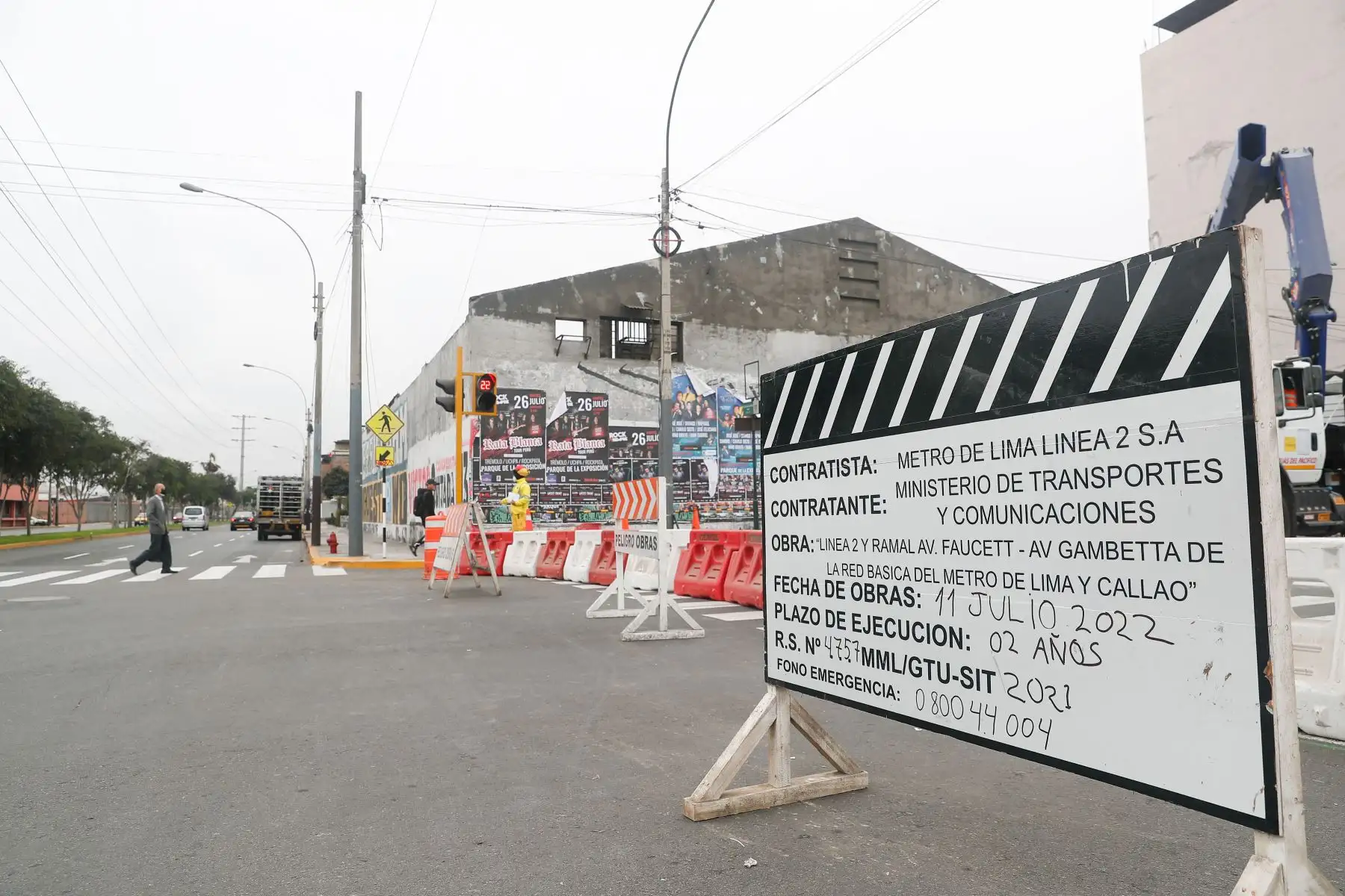 Hoy lunes 11 de julio inició el plan de desvíos en la avenida Venezuela para dar paso a las obras de la Estación 10 Tingo María de la Línea 2 del Metro de Lima y Callao, informó la Autoridad de Transporte Urbano (ATU).
Foto: ANDINA/Renato Pajuelo