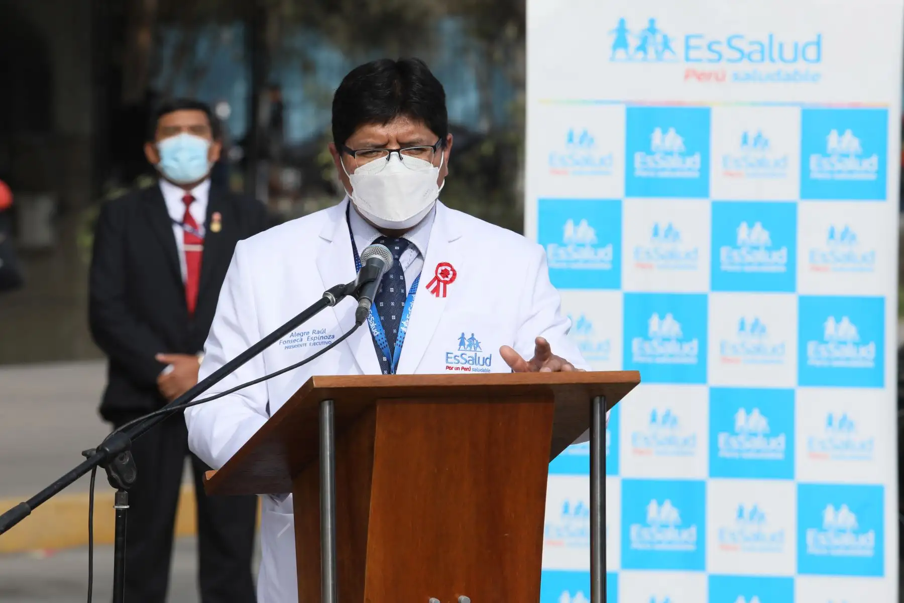 EsSalud presenta unidades móviles para la atención de los pacientes de Padomi.
Foto: EsSalud