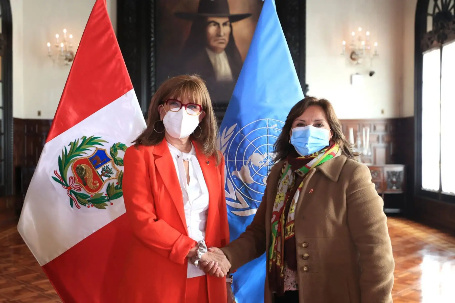La ministra de Desarrollo e Inclusión Social, Dina Boluarte lidera una reunión multisectorial con la secretaria general de UNCTAD, Rebeca Grynspan a fin de priorizar los emprendimientos con enfoque de género en el marco de la reactivación económica pospandemia en el país.
Foto: Midis