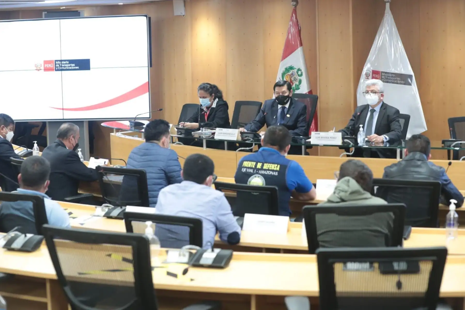 El MTC asumió el compromiso de solucionar problemas de la carretera Corral Quemado-Luya, región Amazonas.