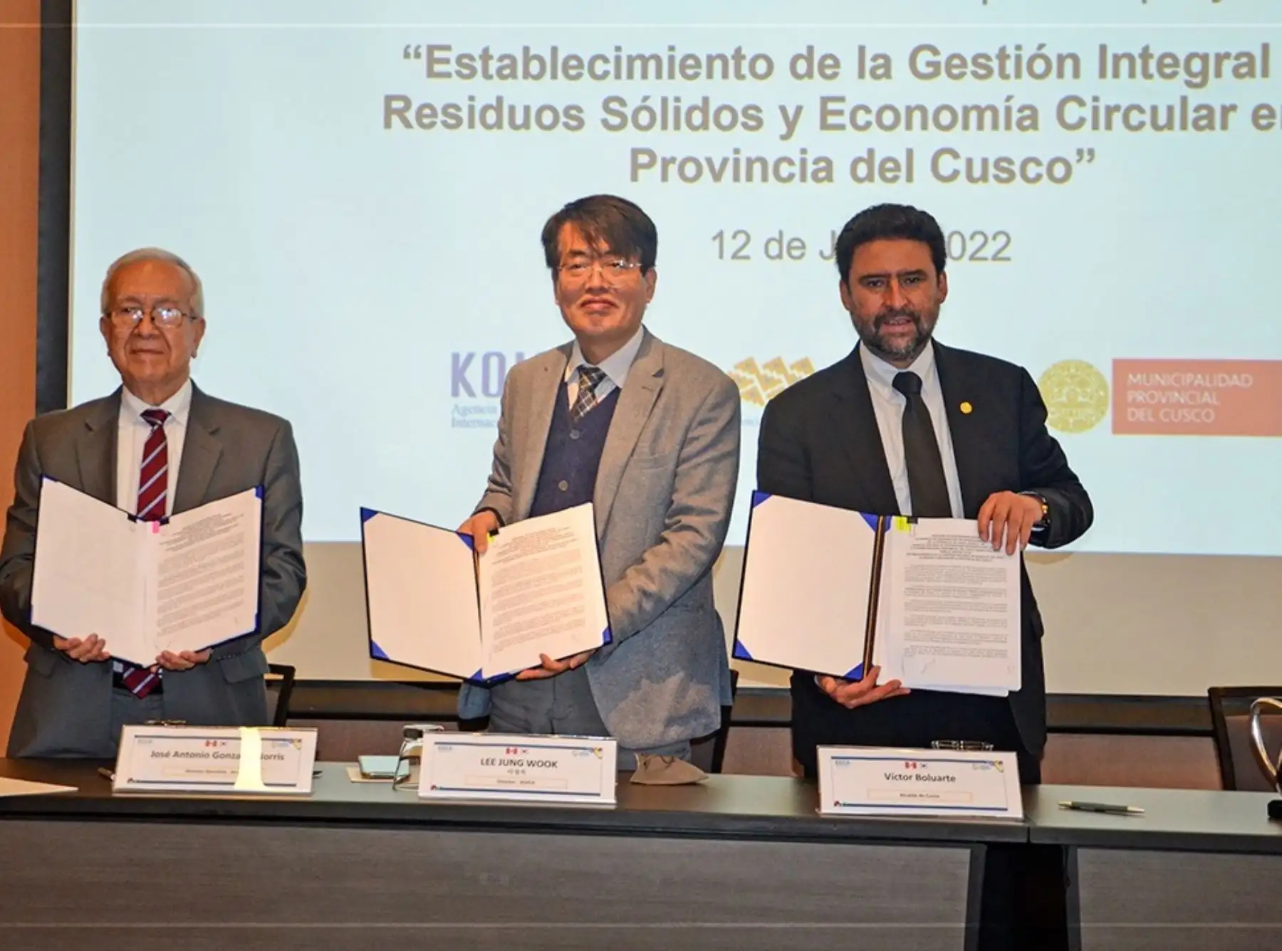 Koica, la agencia de cooperación internacional de Corea, financiará la nueva planta de tratamiento de residuos orgánicos de la provincia de Cusco con un aporte de US$ 4.5 millones. ANDINA/Difusión