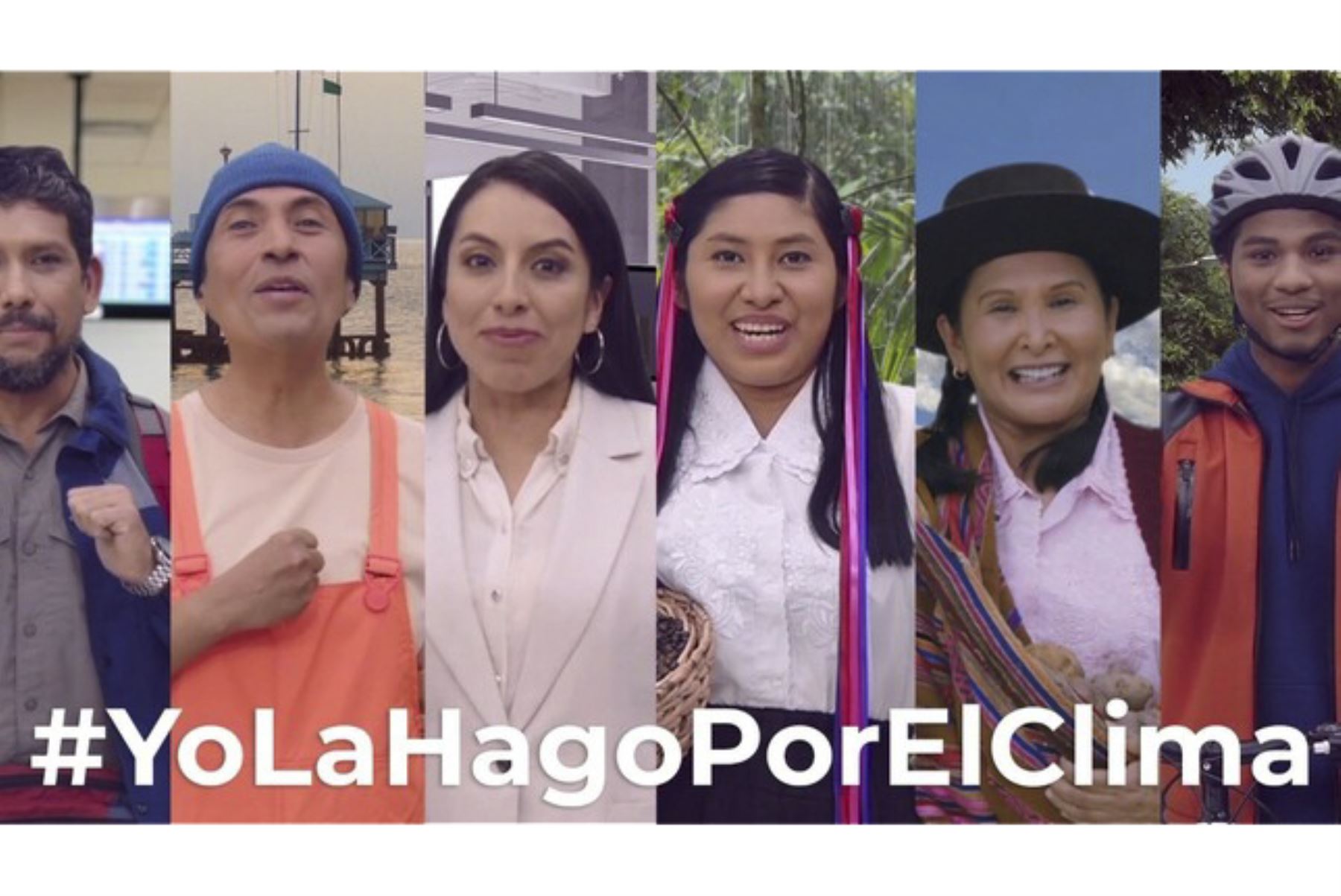 El Minam lanzó la campaña #YoLaHagoPorElClima. Foto: ANDINA/Difusión