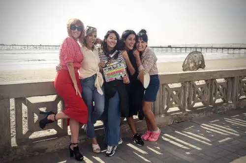 Gianella Neyra inicia rodaje de "Soltera, casada, viuda y divorciada".