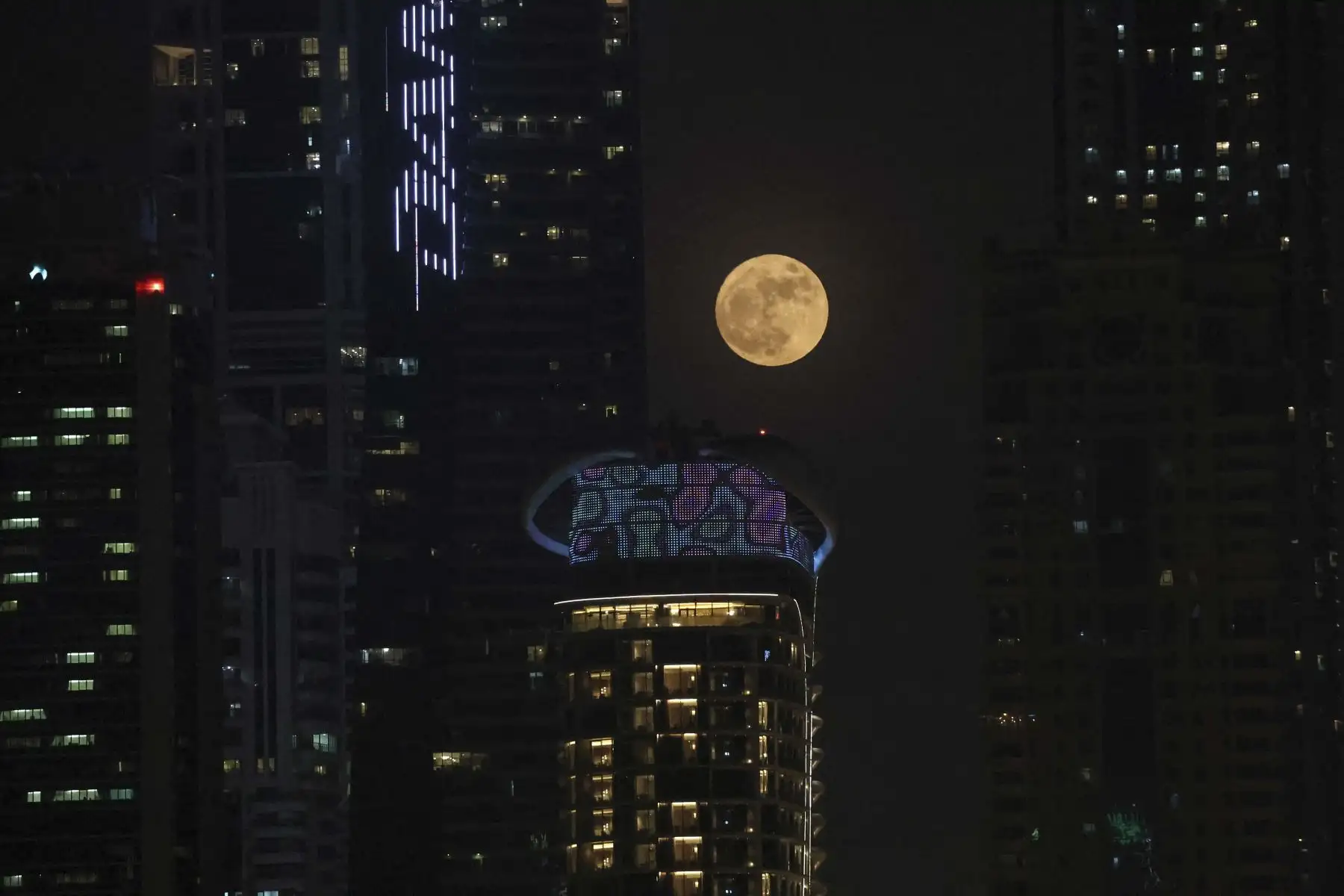 La súper luna llena 