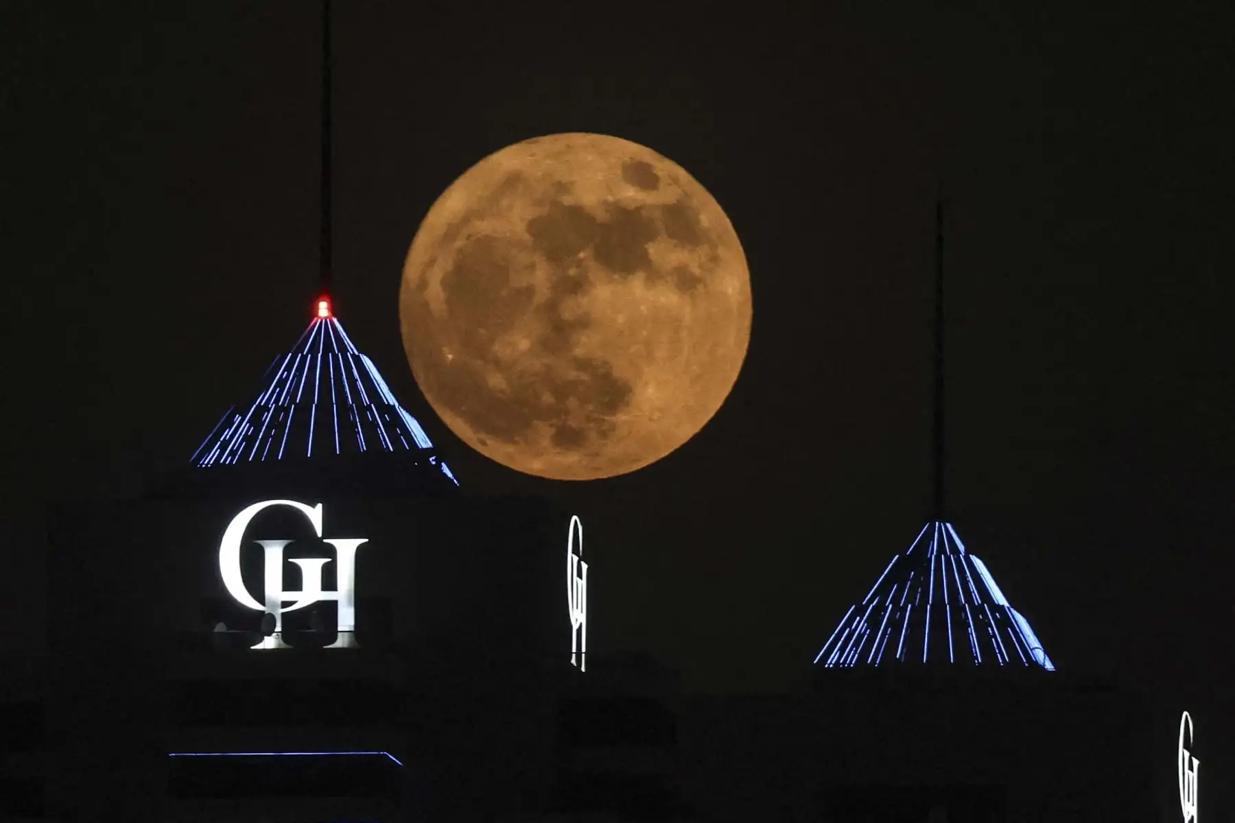 La súper luna llena 