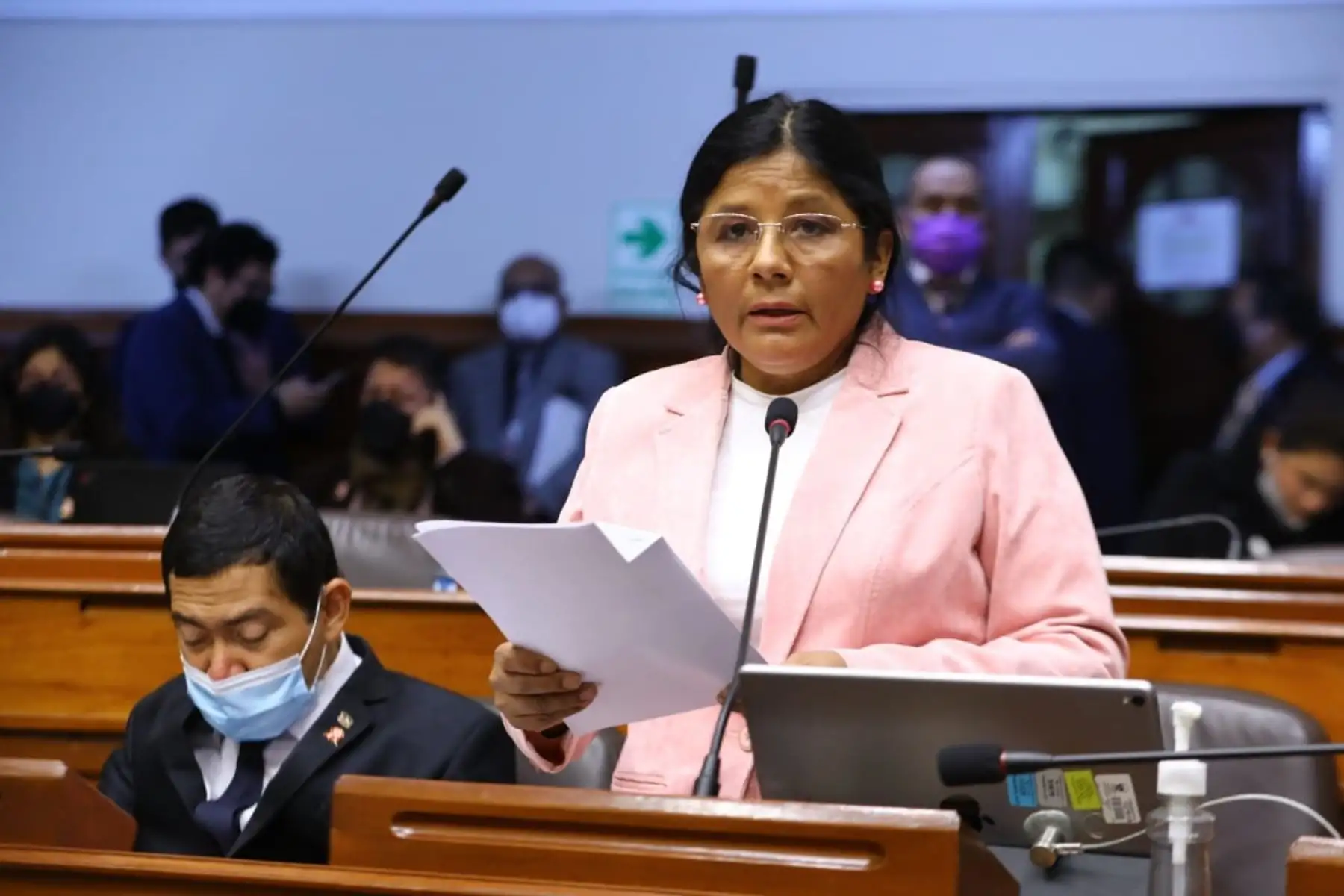 Congresista Isabel Cortez.