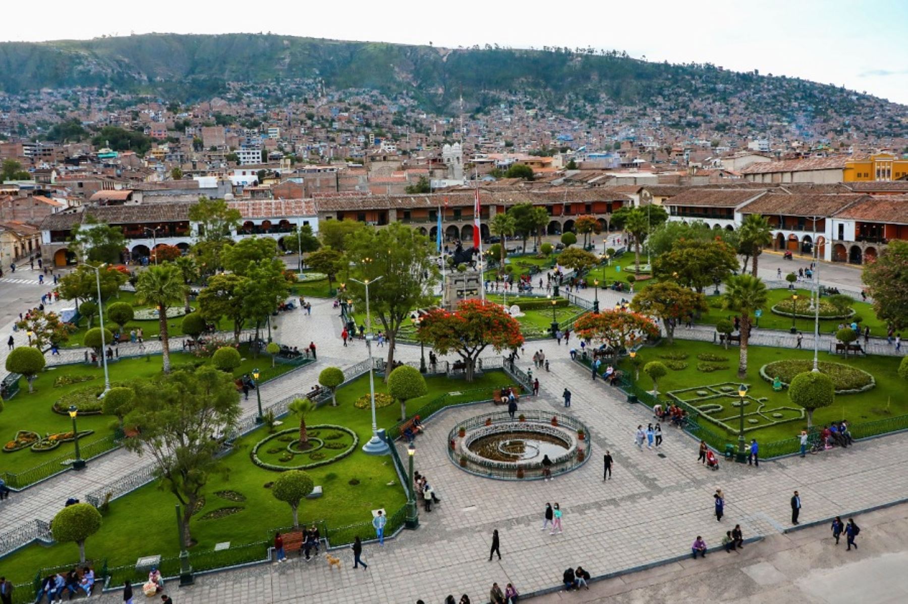 Plaza de Armas de Ayacucho.
