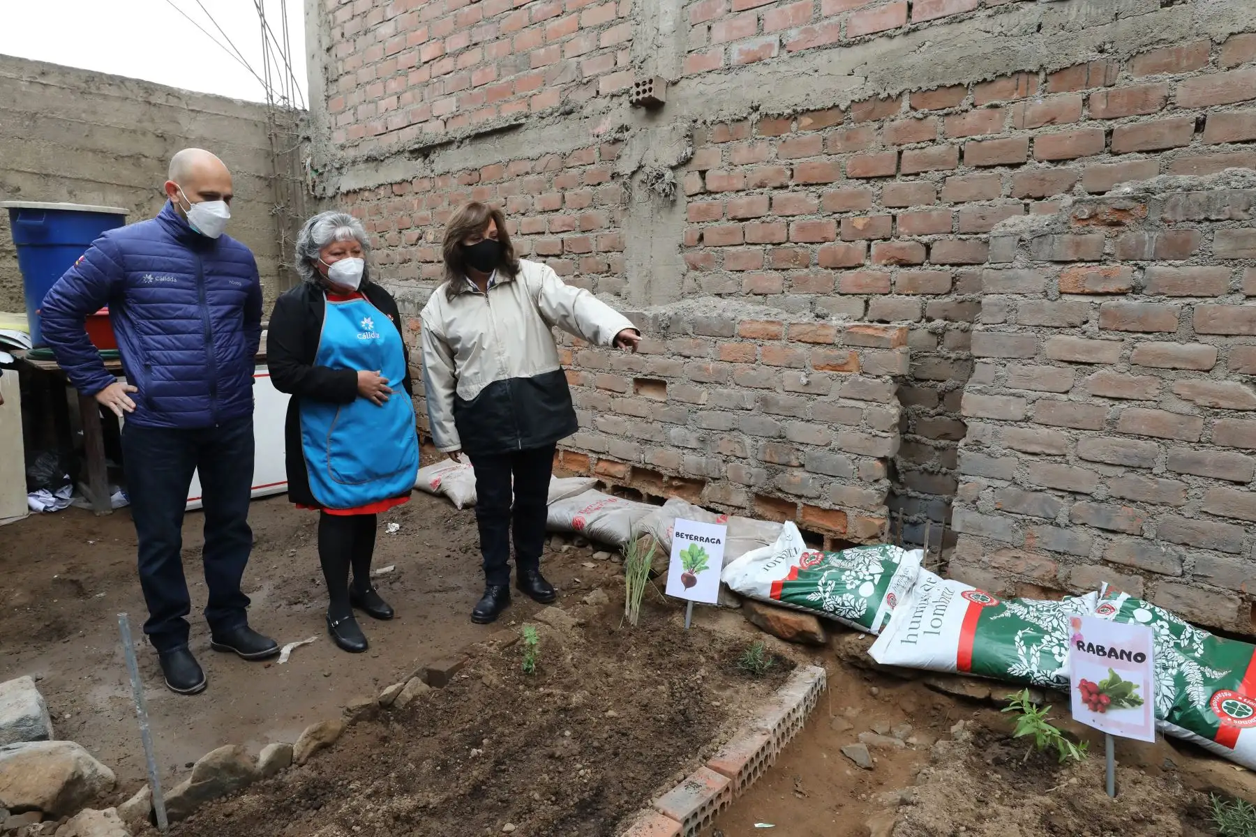 La titular del Ministerio de Desarrollo e Inclusión Social (Midis), Dina Ercilia Boluarte Zegarra, visitó el comedor popular Unión Barrios Altos, en el distrito de Carabayllo, junto a representantes de la empresa Cálidda, a fin de continuar articulando acciones a favor de los comedores populares, con apoyo del sector privado. 
Foto: ANDINA/MIDIS