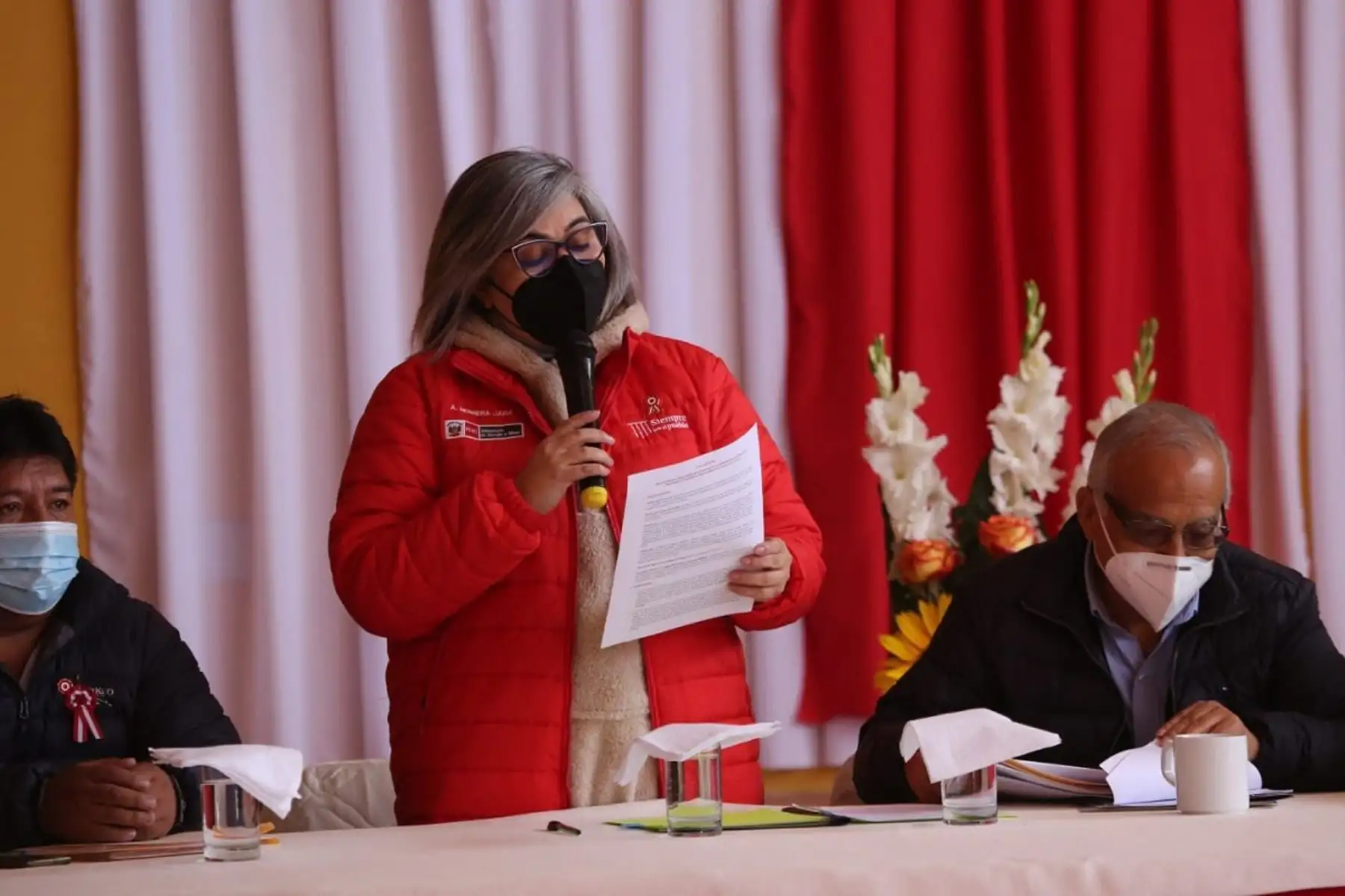 Ministra de Energía y Minas, Alessandra Herrera. Foto: cortesía.