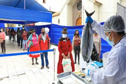 Actividades de promoción del programa A Comer Pescado impulsaron una mayor demanda de pescado en zonas vulnerables como Cusco, Junín, Apurímac, Puno y Huánuco, para reducir los índices de anemia.