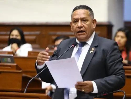 Congresista Esdras Medina. ANDINA/Difusión